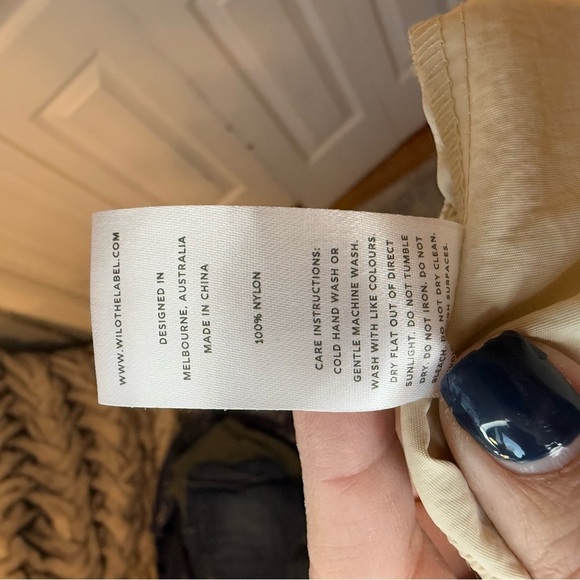 Women’s Anthropologie Wilo the Label Clay Cargo Pants Size MediumTan New - Picture 7 of 7